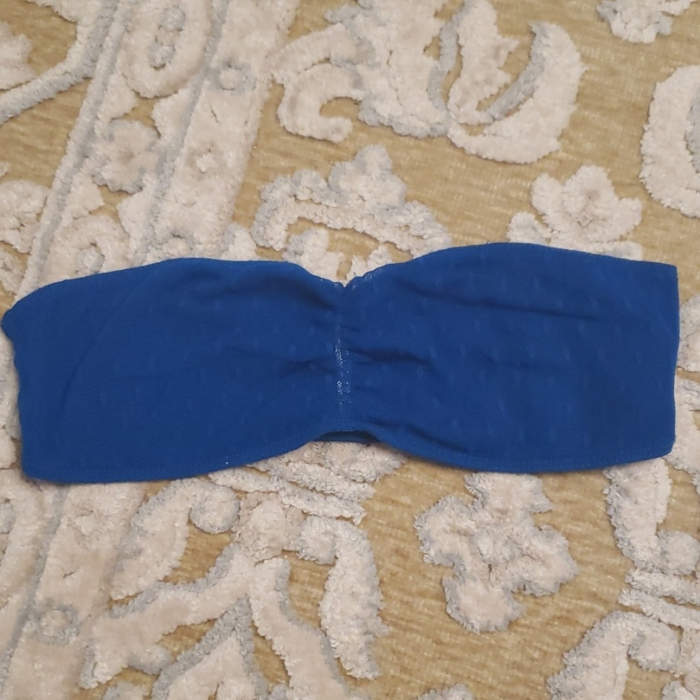 LAST CHANCE! Electric Blue Bandeau Bra